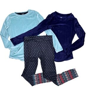 Cuddl Duds 3 Pc Cozy Lounge Set Womens Size M Winter Thermal Bundle